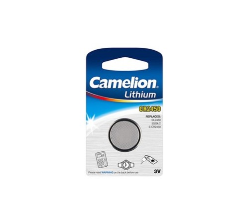 Camelion CR2430 BL-1 (CR2430-BP1, батарейка литиевая,3V) (1 шт. в уп-ке)