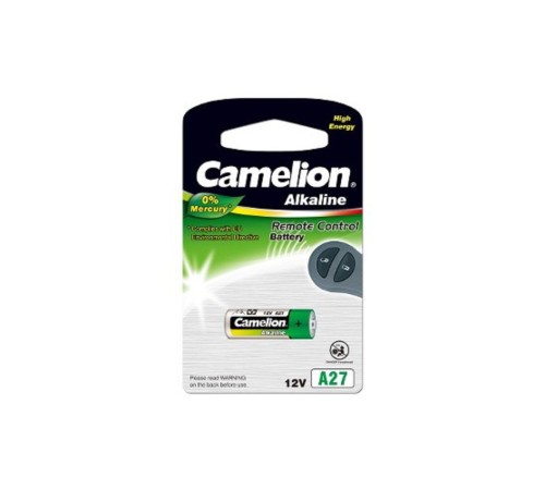 Camelion LR27A BL-1 Mercury Free (A27-BP1, батарейка,12В) (1 шт. в уп-ке) Camelion LR27A BL-1 Mercury Free (A27-BP1, батарейка,12В) (1 шт. в уп-ке)