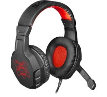 Гарнитура GAMING CUJO BLACK/RED 64505 DEFENDER