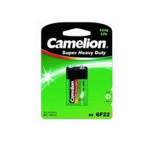 Camelion  6F22 BL-1 (6F22-BP1G, батарейка,9В) (1 шт. в уп-ке)