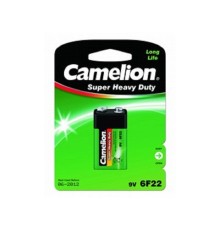 Camelion  6F22 BL-1 (6F22-BP1G, батарейка,9В) (1 шт. в уп-ке)