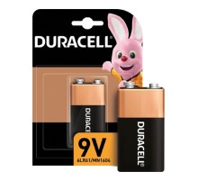 Duracell 6LR61-1BL/6LF22 9V (1 шт. в уп-ке) алкалиновые, крона [MN1604] 6LP3146/MN1604
