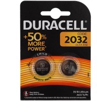 Duracell CR2032-2BL (2 шт. в уп-ке)