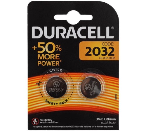 Duracell CR2032-2BL (2 шт. в уп-ке) Duracell CR2032-2BL (2 шт. в уп-ке)