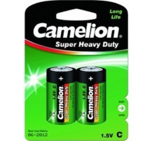 Camelion  R14  BL-2 (R14P-BP2G, батарейка,1.5В)  (2 шт. в уп-ке)