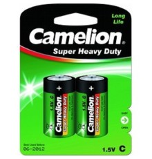 Camelion  R14  BL-2 (R14P-BP2G, батарейка,1.5В)  (2 шт. в уп-ке)