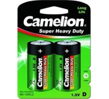 Camelion  R20  BL-2 (R20P-BP2G, батарейка,1.5В)  (2 шт. в уп-ке)