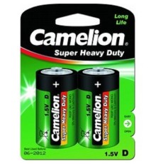 Camelion  R20  BL-2 (R20P-BP2G, батарейка,1.5В)  (2 шт. в уп-ке)