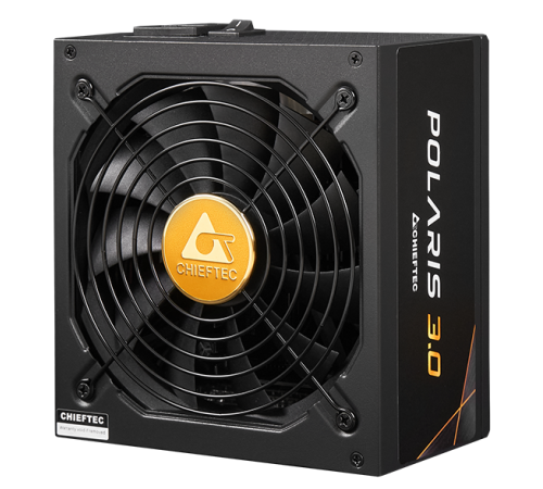 Блок питания Chieftec Polaris 3.0 PPS-850FC-A3 (ATX 3.0, 850W, 80 PLUS GOLD, Active PFC, 140mm fan, Full Cable Management, Gen5 PCIe) Retail (PPS-850FC-A3)
