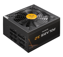 Блок питания Chieftec Polaris 3.0 PPS-1050FC-A3 (ATX 3.0, 1050W, 80 PLUS GOLD, Active PFC, 140mm fan, Full Cable Management, Gen5 PCIe) Retail (PPS-1050FC-A3)