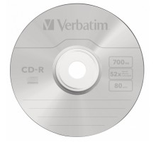 Диск CD-R Verbatim 700Mb 52x DataLife+ Jewel Case (10шт)