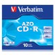 Диск CD-R Verbatim 700Mb 52x DataLife+ Jewel Case (10шт)