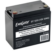 Exegate EX282974RUS Аккумуляторная батарея ExeGate DT 1233 (12V 33Ah, под болт М6)