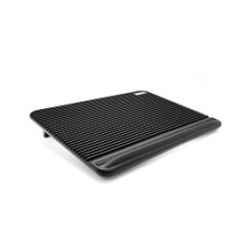 CROWN  Подставка для ноутбука CMLC-1101 black (17") ( Два тихих кулера 160мм, размер 380*280*36мм)