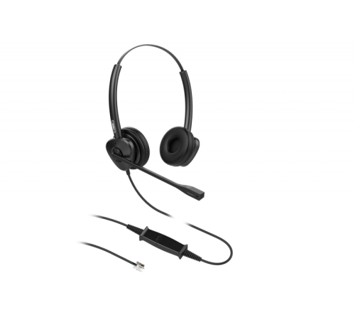 Гарнитура для ip телефонов Fanvil,HT302, стерео, HD звук, переходник QD  на RJ9 (HT302)