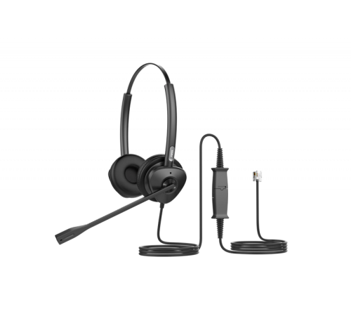 Гарнитура для ip телефонов Fanvil,HT302, стерео, HD звук, переходник QD  на RJ9 (HT302)
