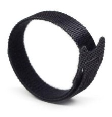 Хомут-липучка Lanmaster LAN-VCM135-BK 135x12мм (упак:20шт) полимер внутри помещений черный