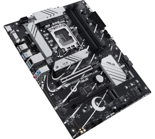 Материнская плата ASUS PRIME B760-PLUS, LGA1700, B760, 4*DDR5, HDMI+DP+VGA, 4xSATA3 + RAID, M2, Audio, Gb LAN, USB 3.2, USB 2.0, ATX; 90MB1EF0-M0EAY0 (PRIME B760-PLUS)