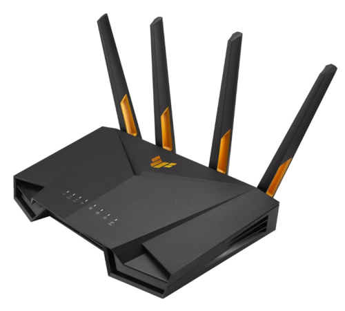 Роутер ASUS TUF-AX4200// 802.11 a/b/g/n/ac/ax, 1148 + 4804 Mbps, 2,4 + 5 gGz, 6 antenna; 90IG07Q0-MO3100 (TUF-AX4200)