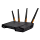 Роутер ASUS TUF-AX4200// 802.11 a/b/g/n/ac/ax, 1148 + 4804 Mbps, 2,4 + 5 gGz, 6 antenna; 90IG07Q0-MO3100 (TUF-AX4200)