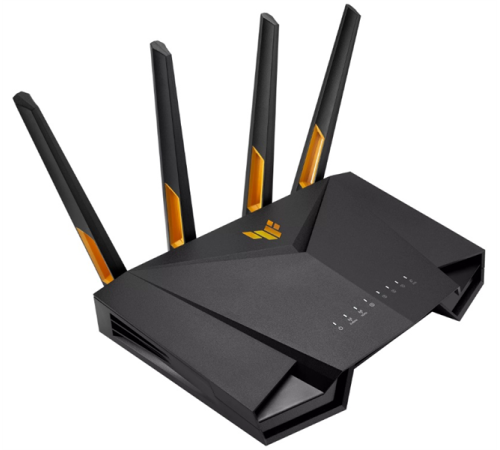 Роутер ASUS TUF-AX4200// 802.11 a/b/g/n/ac/ax, 1148 + 4804 Mbps, 2,4 + 5 gGz, 6 antenna; 90IG07Q0-MO3100 (TUF-AX4200)