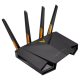 Роутер ASUS TUF-AX4200// 802.11 a/b/g/n/ac/ax, 1148 + 4804 Mbps, 2,4 + 5 gGz, 6 antenna; 90IG07Q0-MO3100 (TUF-AX4200)