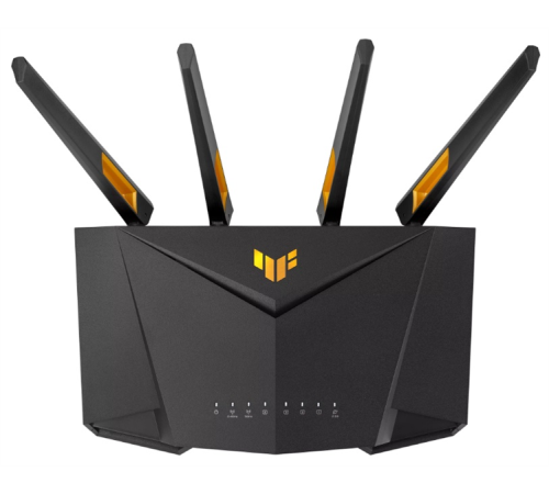 Роутер ASUS TUF-AX4200// 802.11 a/b/g/n/ac/ax, 1148 + 4804 Mbps, 2,4 + 5 gGz, 6 antenna; 90IG07Q0-MO3100 (TUF-AX4200)