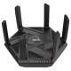 Роутер ASUS RT-AXE7800// 802.11 a/b/g/n/ac/ax, до 574 + 4804 Mbps, 2,4 + 5 gGz, 6 antenna; 90IG07B0-MU9B00 (RT-AXE7800)