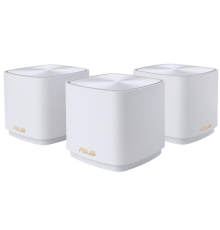 Роутер ASUS XD5 (W-1-PK)//3 access point, 802.11b/g/n/ac/ax, до 574 + 1201Mbps, 2,4 + 5 gGz, white ; 90IG0750-MO3B20 (XD5 (W-3-PK))