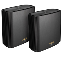 Роутер ASUS XT9(B-2-PK)//2 access point, 802.11b/g/n/ac/ax, до 574 + 4804Mbps, 2,4 + 5 gGz, black ; 90IG0740-MO3B30 (XT9(B-2-PK))
