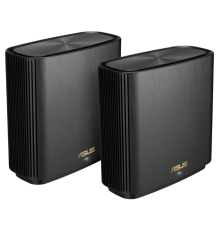 Роутер ASUS XT9(B-2-PK)//2 access point, 802.11b/g/n/ac/ax, до 574 + 4804Mbps, 2,4 + 5 gGz, black ; 90IG0740-MO3B30 (XT9(B-2-PK))