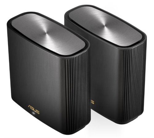 Роутер ASUS XT9(B-2-PK)//2 access point, 802.11b/g/n/ac/ax, до 574 + 4804Mbps, 2,4 + 5 gGz, black ; 90IG0740-MO3B30 (XT9(B-2-PK))