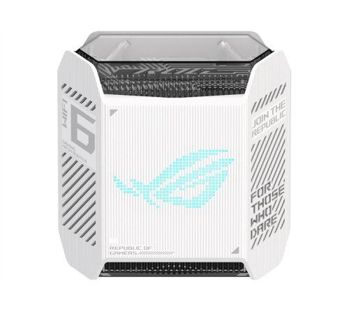 Роутер ASUS ROG GT6(W-1-PK)//1 access point /802.11ax, 574 + 4804Mbps, 2,4 + 5 gGz, white; 90IG07F0-MU9A30 (GT6(W-1-PK))