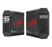 Роутер ASUS ROG GT6(B-2-PK)//2 access point /802.11ax, 574 + 4804Mbps, 2,4 + 5 gGz, black ; 90IG07F0-MU9A20 (GT6(B-2-PK))