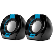 SVEN 150, чёрный-синий, USB, акустическая система 2.0, мощность 2x2,5 Вт(RMS) SVEN 150 (SV-013509)