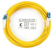 Шнур оптический duplex lc-lc 9/125 sm 1,5м lszh Cabeus FOP(d)-9-LC-LC-10m Шнур оптический duplex LC-LC 9/125 sm 10м LSZH (FOP(D)-9-LC-LC-10M)