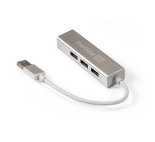 Exegate EX293981RUS USB-Хаб (концентратор) ExeGate DUB-4 (кабель-адаптер USB3.0 --> 4xUSB3.0, Plug&Play, серебристый)