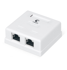 Компьютерная розетка rj-45 cabeus Компьютерная розетка RJ-45 Cabeus WS-8P8C-Cat.5e-SH-2 (WS-8P8C-Cat.5e-SH-2)