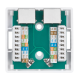 Компьютерная розетка rj-45 cabeus Компьютерная розетка RJ-45 Cabeus WS-8P8C-Cat.5e-SH-2 (WS-8P8C-Cat.5e-SH-2)