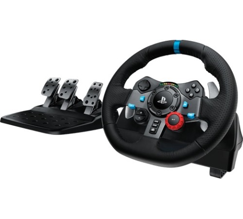 Руль Logitech G29 Driving Force Racing 14кноп. (с педалями) черный