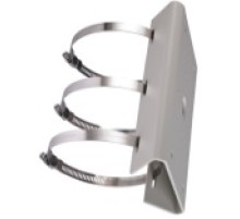 Крепление на столб, белый, сталь, 127x46x25мм HikVision DS-1275ZJ