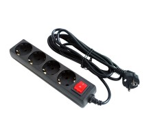 5bites SP4B-250 Сетевой фильтр 4S / 3*0.75MM2 / 5M / BLACK