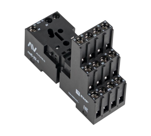 Разъем для реле РМ5 22/4 AVERES EKF rm5-22-4