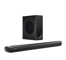 Ginzzu GM-509, Саундбар, 2x25W+50W/HDMI/Optical/BT/LINE IN/USB/ДУ