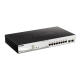 Коммутатор D-Link PROJ Smart  L2 Switch 8х1000Base-T PoE, 2х1000Base-X SFP, PoE Budget 130W, Compact CLI (DGS-1210-10MP/F3A)