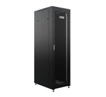 Телекоммуникационный шкаф (4403) Бастион SKAT TB-22R680PF-B Телекоммуникационный шкаф 22U/600x800мм/Пд-перф/Зд-металл/RAL9005/53,3кг/1.5 л.г (SKAT TB-22R680PF-B)