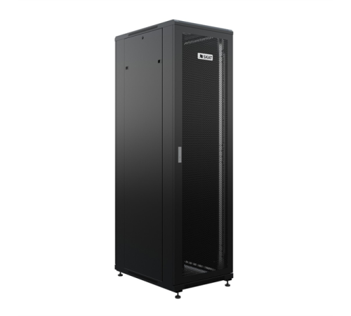 Телекоммуникационный шкаф (4403) Бастион SKAT TB-22R680PF-B Телекоммуникационный шкаф 22U/600x800мм/Пд-перф/Зд-металл/RAL9005/53,3кг/1.5 л.г (SKAT TB-22R680PF-B)