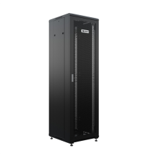 Телекоммуникационный шкаф (4401) Бастион SKAT TB-22R660PF-B Телекоммуникационный шкаф 22U/600x600мм/Пд-перф/Зд-металл/RAL9005/47,5кг/1.5 л.г (SKAT TB-22R660PF-B)