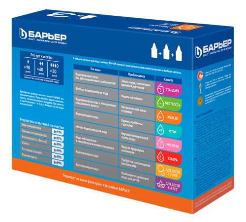 Картридж Барьер Железо для кувшинов Барьер (упак.:3шт)