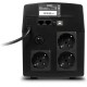 ИБП SVEN Pro 1500 (LCD, USB), линейно-интерактивный, автоматический стабилизатор напряжения, 1500Вт, 900Ва, 3 евророзетки, USB, RJ-45, черный, габариты 140?350?175мм, 10кг. (SV-013875)